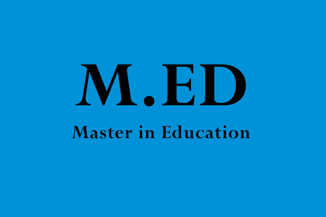 M.ED